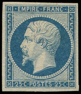 * EMPIRE NON DENTELE - 15   25c. Bleu, Frais Et TB. C - 1853-1860 Napoleone III