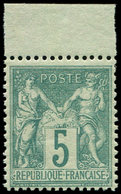 ** TYPE SAGE - 64    5c. Vert, Bdf, Très Frais Et TB. C - 1876-1878 Sage (Type I)