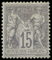 * TYPE SAGE - 66   15c. Gris, Bien Centré, TB. C - 1876-1878 Sage (Type I)