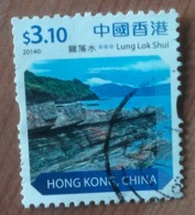 Lung Lok Shui (Bande De Rochers) - Hong Kong - 2014 - YT 1743 - Gebraucht