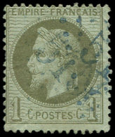BUREAUX FRANCAIS A L'ETRANGER - N°25 Obl. GC Bleu 5156 De CAVALLE, DOUBLE Frappe, R Et TB - 1849-1876: Période Classique