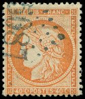 BUREAUX FRANCAIS A L'ETRANGER - N°38 Obl. GC 5087 D'IBRAILA, TB - 1849-1876: Période Classique