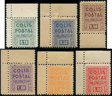 ** COLIS POSTAUX  (N° Et Cote Maury) - 165A/F Timbres De Mise à Jour, NON EMIS Cdf, TB - Neufs