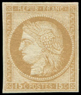 * Colonies Générales - 19   15c. Bistre, TB - Altri & Non Classificati