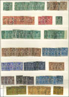 Lot Entre N°24 Et 45, 103 Timbres, Oblitérations Diverses, Tous états - Other & Unclassified