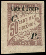 * COTE D'IVOIRE Colis Px 18 : 50c. Lilas, Bdf, TB. Br - Altri & Non Classificati