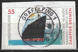 # GRAFELFING 1 - H - 28. 2 05 - 82166 - Mi N. 2417 - DAMPFER BREMEN - Altri & Non Classificati