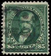 ETATS-UNIS 109 : 5$. Vert, Obl., TB - Other & Unclassified