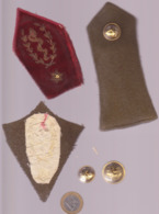 Boutons Militaires  "J. Fonson- BRUX+ Caducée - Boutons