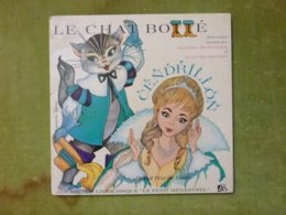 LE CHAT BOTTE CENDRILLON - ALB 336 - Un Livre Disque "Le Petit Ménestrel" - Children