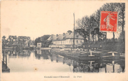 ¤¤   -  CONDE-sur-L'ESCAUT    -   Le Port   -  Péniches       -  ¤¤ - Conde Sur Escaut