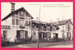 62 - HENIN - LIETARD--Cités Jardins Des Mines De Dourges-Une Habitation Ouvriere--Cité Armand Voisin--animé - Henin-Beaumont