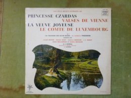 Les Plus Beaux Extraits De Princesse Czardas Valses De Vienne La Veuve Joyeuse Le Comte De Luxembourg - Opera