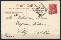 RC 14562 GB SQUARED CIRCLE " BRIDGE " JY 16 1904 POSTMARK ON POST CARD VF - Postmark Collection