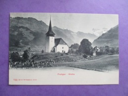 CPA SUISSE FRUTIGEN KIRCHE - Frutigen