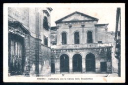 ANDRIA - EX  BARI - 1933  CATTEDRALE CON LA CHIESA DELLE BENEDETTINE - NON COMUNE - Andria