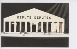 Député Députés : Henri Rouvière Architecte, Maquette Façade 12 Colonnes - J. L. Leibovitch Photographe (expo 1991/92) - Zonder Classificatie