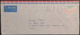 1994 New Zealand Wellington - FRAMA 01.80 -  Air Mail Cover To Italy - Lettres & Documents