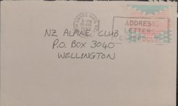 1993 New Zealand NTH Shore Mail Ct - FRAMA 00.45 - Cover - Brieven En Documenten