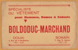 BUVARD - BLOTTING PAPER - BOLDODUC MARCHAND - Spécialiste Du Vêtement - Douai - Somain - V