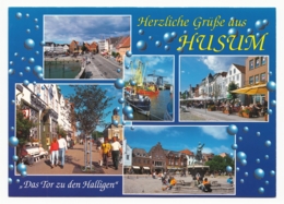 Husum An Der Nordsee - Das Tor Zu Den Halligen - 5 Ansichten - Husum