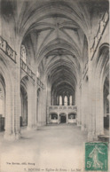 BOURG   01  AIN    CPA  INTERIEUR DE L'EGLISE DE BROU - LA NEF - Eglise De Brou