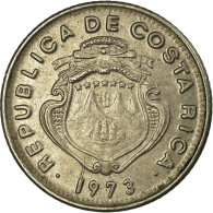 Monnaie, Costa Rica, 5 Centimos, 1973, Guatemala Mint, TTB, Copper-nickel - Costa Rica