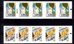 2016 Denmark - Norden 2016 Food Of The North - Rare Set Of 2 Booklets With Running Numbers MNH** MiNr. 1867 - 1868 Fish - Neufs