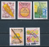 °°° BRASIL - Y&T N°2812/15A - 2002/2005 °°° - Used Stamps