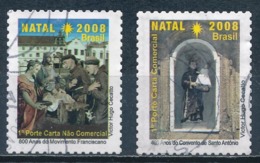 °°° BRASIL - Y&T N°3040/41 - 2008 °°° - Used Stamps