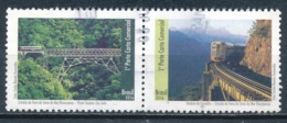 °°° BRASIL - RAILROAD - 2016 °°° - Used Stamps