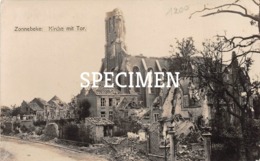 Fotokaart Kirche Mit Tor - Zonnebeke - Zonnebeke