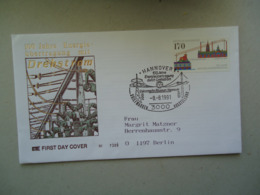GERMANY FDC COVERS 1991 ENERGY - Usines & Industries