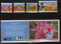 Australia 2003 Nature Of Australia.Flower.stamps & Booklet ( 20 X 50 Cents Self Adhesive Stamp ).MINT.MNH - Nuevos