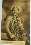 C. P. A. : Grusse Von SAMOA, Hoher Häuptling, High Chief, RARE - Samoa