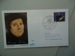 GERMANY FDC  COVERS 1983  MARTIN LUTHER - Martin Luther King