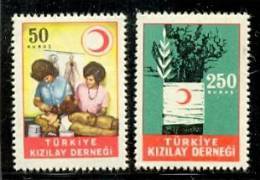 TURKISH RED CRESCENT ASSOCIATION STAMPS MNH ** - Charity Stamps