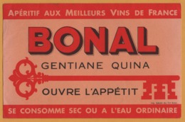 BUVARD Illustré - BLOTTING PAPER - BONAL Gentiane Quina Ouvre L'appétit - Apéritif - Imp. Spéciale Des Ets BONAL - Liquore & Birra