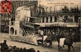 CPA PARIS Mi-Careme 1909 - Char De Paris (300308) - Carnaval