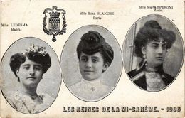 CPA PARIS Mi-Careme 1906 - Les Reines De La Mi-Careme (300320) - Carnaval