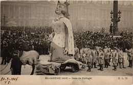 CPA PARIS Mi-Careme 1906 - Gens De Portugal (300324) - Carnaval