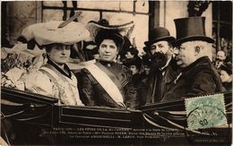 CPA PARIS Mi-Careme 1906 - Arrivée á La Gare De Lyon (300325) - Carnaval