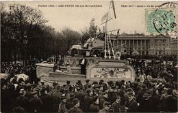 CPA PARIS Mi-Careme 1905 - Char De L'Auto Vu De Profil (300327) - Carnaval