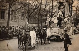 CPA PARIS Mi-Careme 1905 - Char Des Parfums De La Reine D'Italie (300332) - Carnaval