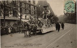 CPA PARIS Mi-Careme 1905 - Char De La Peche A La Ligne (300334) - Carnaval