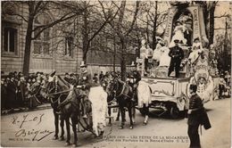 CPA PARIS Mi-Careme 1905 - Char Des Parfums De La Reine D'Italie (300340) - Carnaval