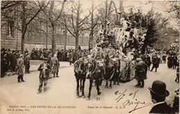 CPA PARIS Mi-Careme 1905 - Char De La Chasse (300342) - Carnaval