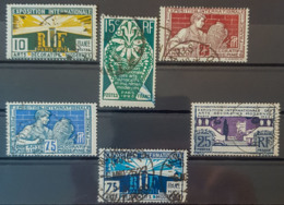 FRANCE 1925 - Canceled - YT 210-215 - Complete Set! - Exposition Internationale - Usati