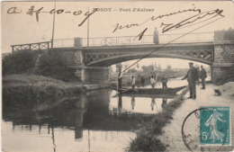 BONDY  - 93   SEINE SAINT DENIS  CPA  LE PONT D'AULNAY  . - Bondy