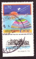 Israel   - 1989  Tourism  70Ag + Tab -TB- - Usados (con Tab)